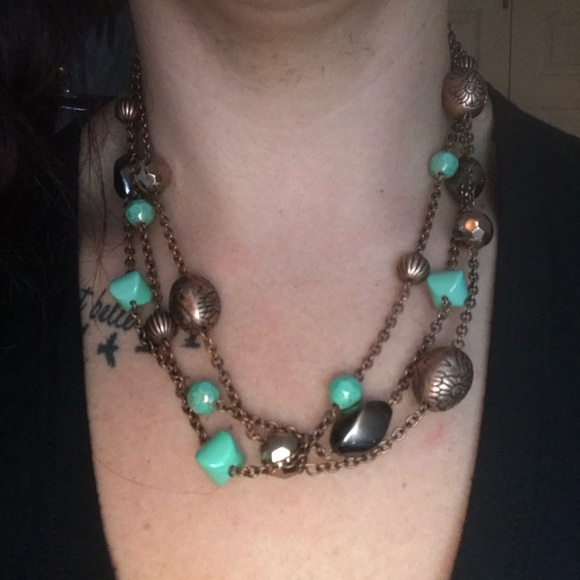 Premier Designs beaded necklace - Picture 2 of 3